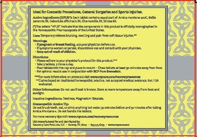 01b Uc Arnica Montana Power Healing Back